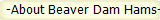 -About Beaver Dam Hams-